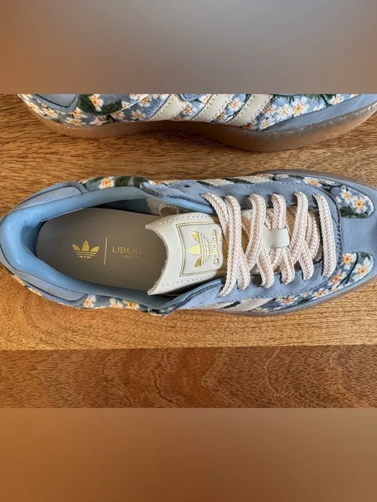 Adidas Floral Sambae X Liberty London Shoes NWOT - Picture 7 of 10
